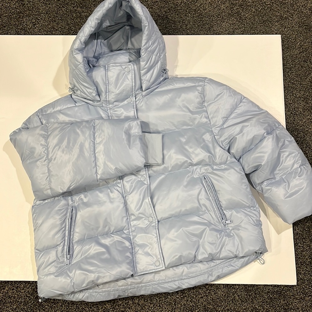 Gap 100% Recycled Polyester Heavyweight Cropped P… - image 1